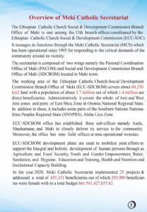 Contexto del Meki Catholic Secretariat Contexto del Meki Catholic Secretariat